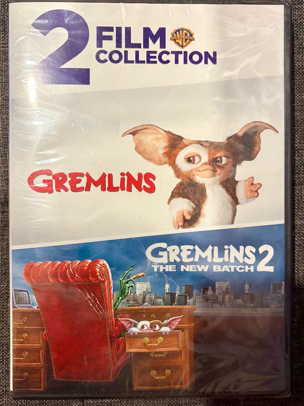 2 Pack ‘Gremlins’ DVD’s 1st & 2nd Movies, Factory Sealed